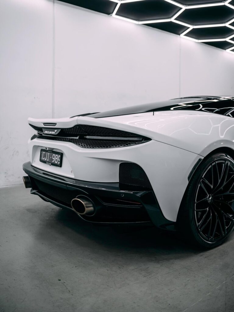 mclaren gt 2023 coupe - back view